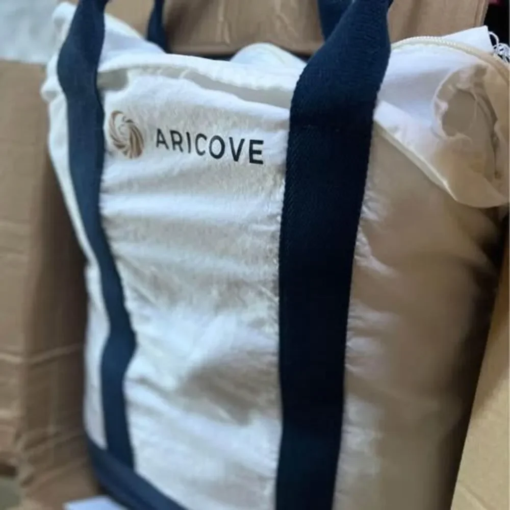 Aricove Cooling Weighted Blanket, 20 lbs, Queen Size for Adults, Luxury Heavy Bl